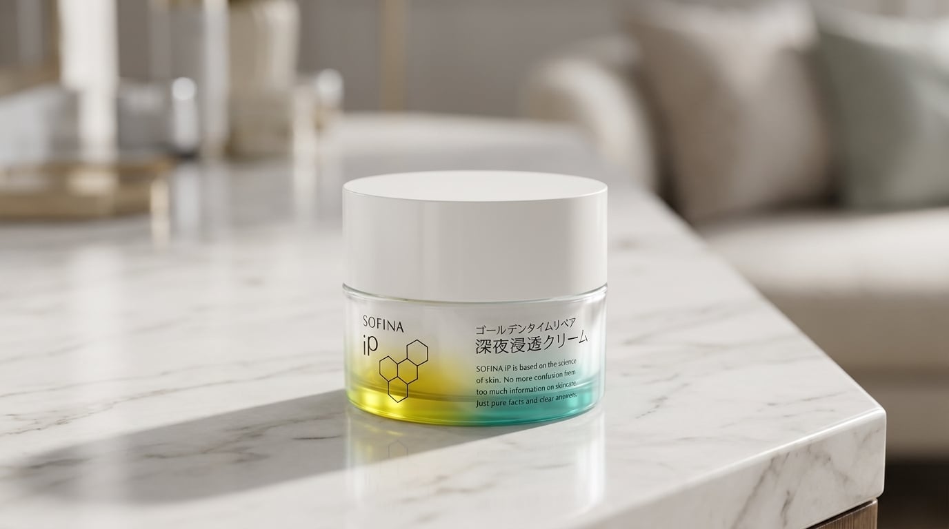 Sofina iP Golden Time Repair Late-Night Penetrating Cream